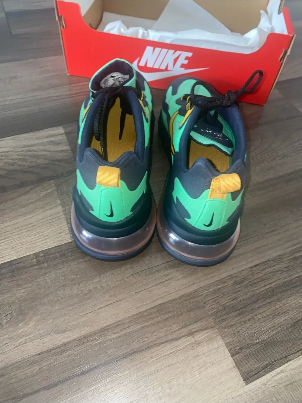 Nike vibrant green